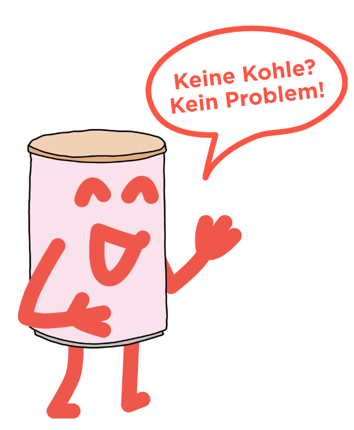 Sprechende Tonne keine Kohle